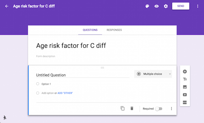 Google Forms tutorial based on the new Google Forms interface